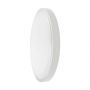 VT-8618 18W LED DOME LIGHT 4000K ROUND WHITE FRAME IP44