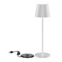 VT-7522 LED 2W TABLE LAMP 4400mA BATTERY 3000K IP54 WHITE BODY