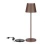 VT-7522 LED 2W TABLE LAMP 4400mA BATTERY 3000K IP54 CORTEN BODY