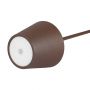 VT-7522 LED 2W TABLE LAMP 4400mA BATTERY 3000K IP54 CORTEN BODY