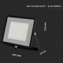 VT-106 100W SMD FLOODLIGHT SAMSUNG CHIP 4000K BLACK BODY (120LM/W)