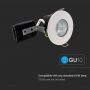 VT-701CL CANLESS FIRE RATED GU10 FITTING IP20 WHITE