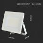 VT-106 100W Naswietlacz LED SMD / Chip SAMSUNG / Barwa:4000K / Obudowa: Biala  / Wydajnosc: 120lm/w