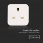 VT-5173 WIFI BS SOCKET COMPATIBLE WITH AMAZON ALEXA & GOOGLE HOME