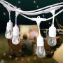 VT-713 LED STRING LIGHT EURO PLUG & WP SOCKET WHITE BODY