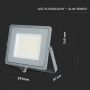 VT-106 100W Naswietlacz LED SMD / Chip SAMSUNG / Barwa:4000K / Obudowa: Szara  / Wydajnosc: 120lm/w