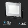 VT-156 150W SMD FLOODLIGHT SAMSUNG CHIP 6400K BLACK BODY (120LM/W)