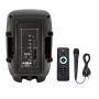 VT-6212 35W Przenosny glosnik karaoke bluetooth /gniazdo USB /slot na karte micro SD/gniazdo AUX/Mikrofon/Podswietlenie LED (30 cm)