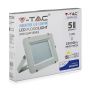 VT-156150W Naswietlacz LED SMD / Chip SAMSUNG / Barwa:6400K / Obudowa: Biala  / Wydajnosc: 120lm/w