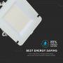 VT-156150W Naswietlacz LED SMD / Chip SAMSUNG / Barwa:6400K / Obudowa: Biala  / Wydajnosc: 120lm/w