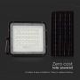 VT 80W LED SOLAR FLOODLIGHT 6400K 6000 mAh BATTERY 3M CABLE SMART IR REMOTE FAST CHARGE