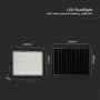 VT 180W LED SOLAR FLOODLIGHT 6400K 16000 mAh BATTERY 3M CABLE SMART IR REMOTE FAST CHARGE