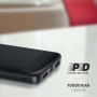 VT-10005 10000mAh FAST CHARGER POWER BANK BLACK