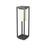 VT-66 2W LED SOLAR BOLLARD WITH SAMSUNG LED CHIP 3000K GREY BODY