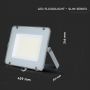VT-206 200W Naswietlacz LED SMD / Chip SAMSUNG / Barwa:6400K / Obudowa: Szara  / Wydajnosc: 120lm/w