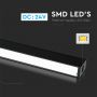 VT-4131 30W LED MAGNETIC SMD LINEAR LIGHT 3000K-BLACK IP20 24V