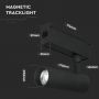 VT-4215 15W LED MAGNETIC SPOTLIGHT 4000K-BLACK IP20 24V