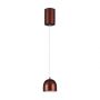 VT-7795 LED HANGING LAMP D:100 ADJUSTABLE WIRE & TOUCH LIGHT ON/OFF 3000K BROWN BODY