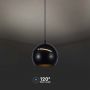 VT-7797 LED HANGING LAMP D:120 ADJUSTABLE WIRE & TOUCH LIGHT ON/OFF 3000K BLACK BODY