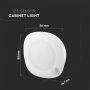 VT-80 LED Mini lampka LED z czujnikiem ruchu / Chip SAMSUNG / Barwa:4000K