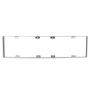 ALUMINUM FRAME 1200X300MM WITH SCREWS FIXED DIY - WHITE