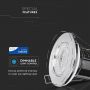 VT-885 5W SPOTLIGHT FIRERATED FITTING SAMSUNG CHIP 6400K -CHROME DIMMABLE