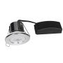 VT-885 5W SPOTLIGHT FIRERATED FITTING SAMSUNG CHIP 6400K -CHROME DIMMABLE