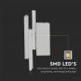 VT-712 12W Lampa scienna LED / Barwa:3000K / IP20 / Obudowa: Szara
