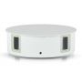 VT-706 4W LED WALL LIGHT 4000K IP65 WHITE BODY ROUND