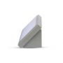 VT-8054 12W Lampa scienna LED / Ukosna / Barwa:6400K / Obudowa: Szara