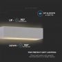VT-8057 12W Lampa scienna LED / Kierunek: Gora-Dol / Barwa:4000K / Obudowa: Szara