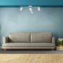 VT-818 18W Lampa sufitowa 3 x 6 / Barwa:3000K / Bialy - Pierscie? mied?