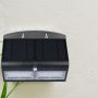 VT-767-7 7W LED SOLAR WALL LIGHT 4000k - BLACK BODY