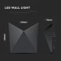 VT-825 5W Lampa scienna LED / Barwa:3000K / Obudowa: Czarna