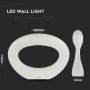 VT-811 10W LED WALL LIGHT 3000K -WHITE BODY