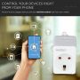 VT-5002 WIFI MINI EU PLUG WITH USB-COMPATIBLE WITH ALEXA & GOOGLE HOME