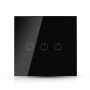 VT-5005 WIFI TOUCH SWITCH-COMPATIBLE WITH ALEXA & GOOGLE HOME-BLACK