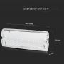 VT-533 3W LED EMERGENCY LIGHT 6400K