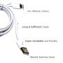 VT-5552 1.5M MFI IPHONE CABLE-WHITE