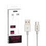 VT-5322-W Przewod USB typ:C / 1m / Bialy