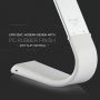 VT-1037 6.5W LED FLEXIBLE & SLIM TABLE LAMP 3in1 -WHITE