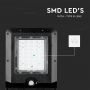 VT-ST15 15W LED SOLAR STREETLIGHT 6000K BLACK BODY