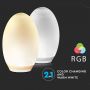 VT-7815 LED SOLAR EGG LIGHT RGB+WW