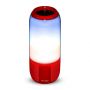 VT-6211 2*3W LED LIGHT BLUETOOTH SPEAKER WITH USB & TF CARD SLOT-RED