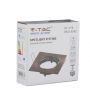 VT-779 GU10 FITTING SQUARE BRONZE