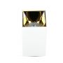 VT-882 GU10 FITTING SQUARE WHITE+GOLD