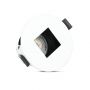 VT-883 GU10 FITTING SQUARE WHITE+BLACK