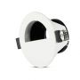 VT-884 GU10 FITTING HALF CIRCLE WHITE+BLACK