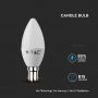 VT-299 5.5W PLASTIC CANDLE BULB SAMSUNG CHIP 3000K B15