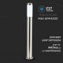 VT-838 E27 BOLLARD LAMP WITH STAINLESS STEEL BODY IP44